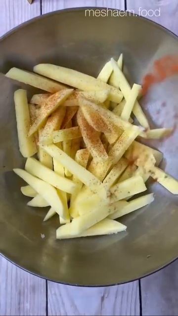 Домашний картофиль фри без жарки 😍