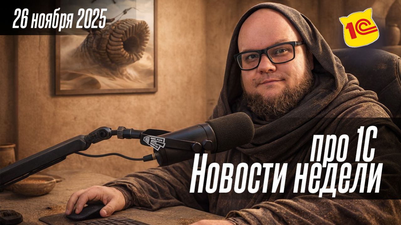 Новости недели про 1С от 26 ноября 2025