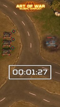 Реальный эффект уранумных боеприпасов! (Art of War 3 RTS) #gaming