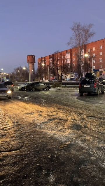 Тара. Гололёд (26.11.2025)