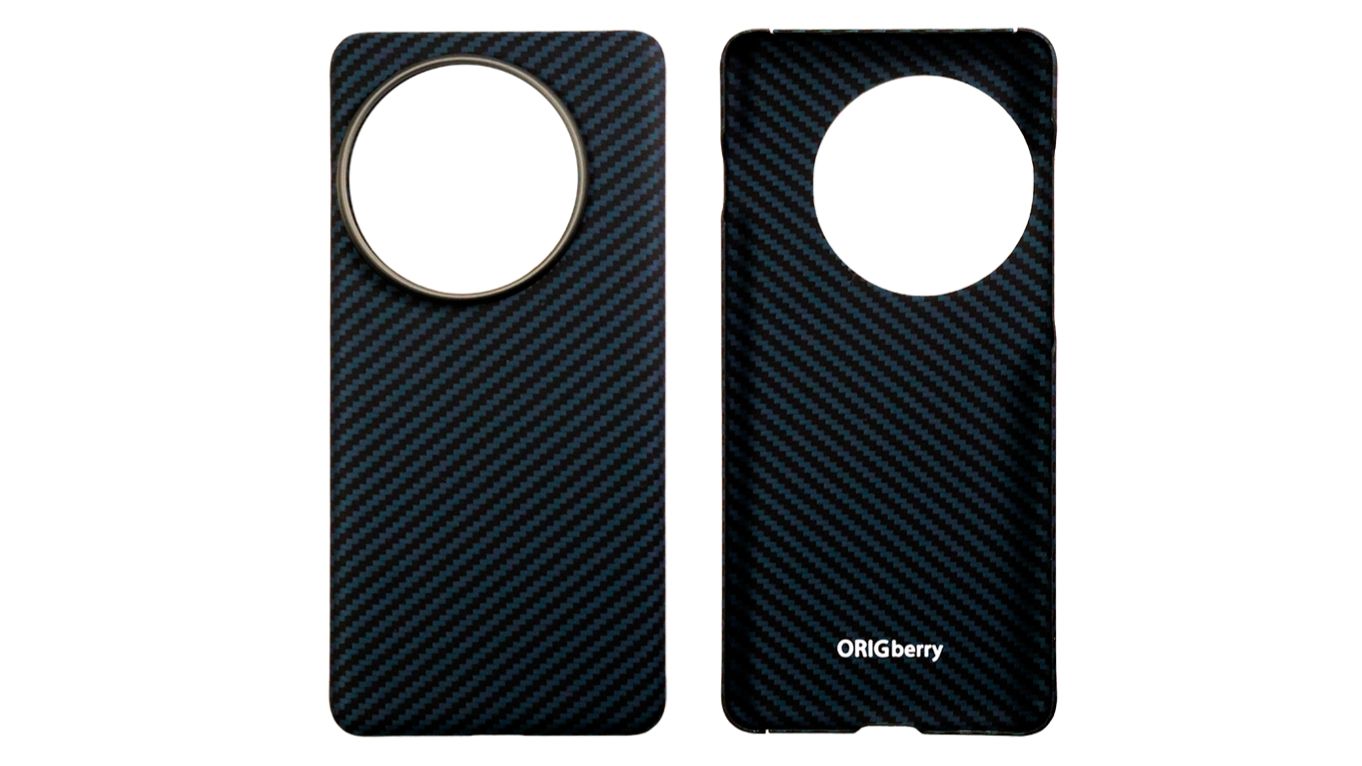 Карбоновый чехол для Oneplus 13, синий (Blue)