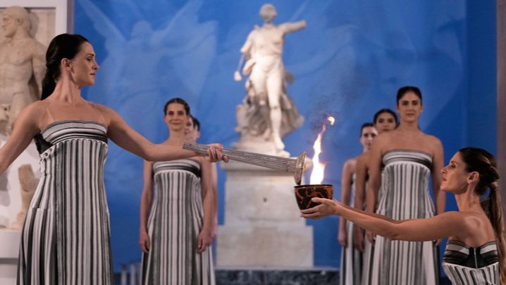 ERT Sport: в Греции зажгли огонь зимних Олимпийских игр-2026