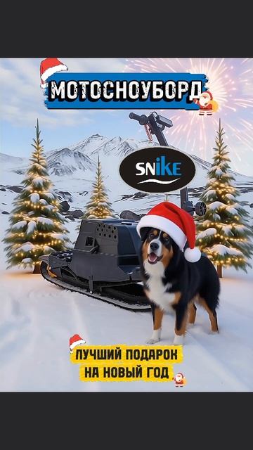 Мотосноуборд - лучший подарок на новый год!