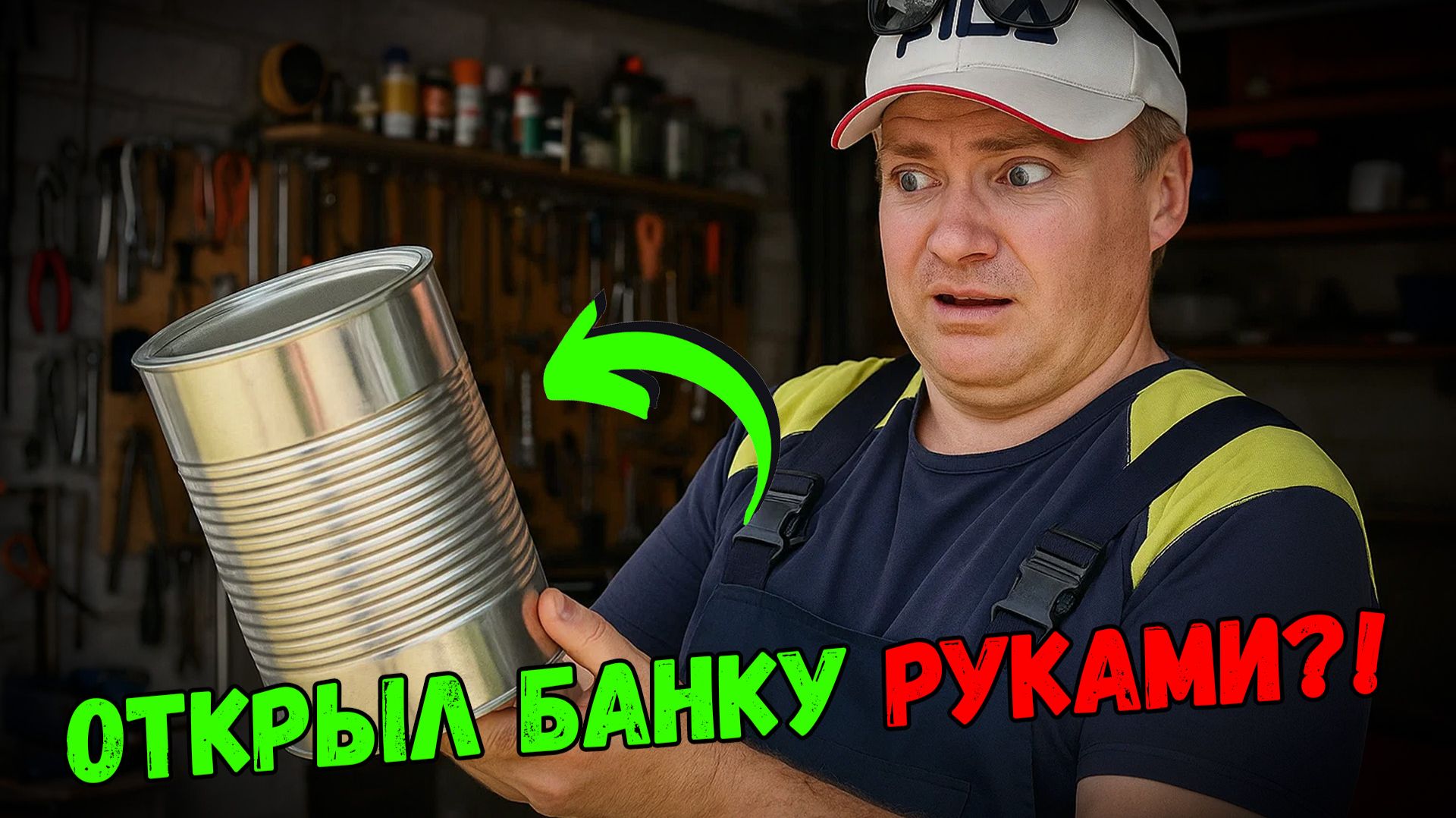 Почему я не знал этого раньше: как открыть консервную банку руками!