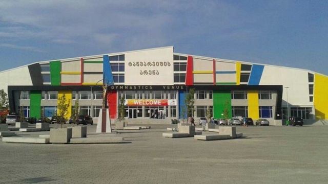 Gymnastiekpaleis - locatie van het Junior Eurovisiesongfestival'25