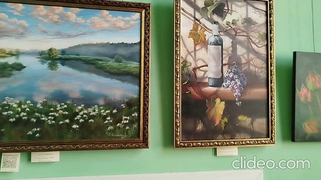 Видеообзор моей выставки "Живой мир", часть 2