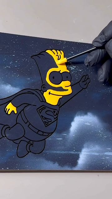 #бартСимпсон #очумелыеручки #искусство