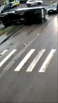 Водитель Газели явно нарушил правила