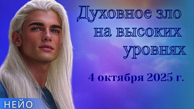 НЕЙО ~ Духовное зло на высоких уровнях