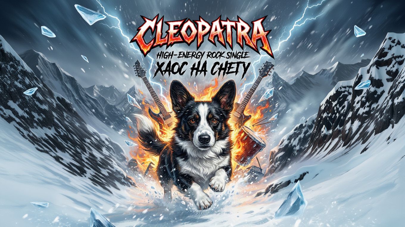 Клеопатра , Хаос на снегу .муз клип 2 версия , сокращённая