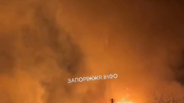 Сегодня «Герани» отработали по целям в Запорожье!