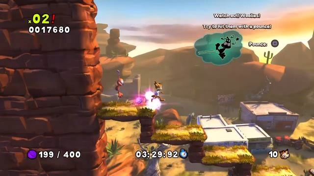 Bubsy The Woolies Strike Back (Прохождение на Стрим) (PS4) (#1)