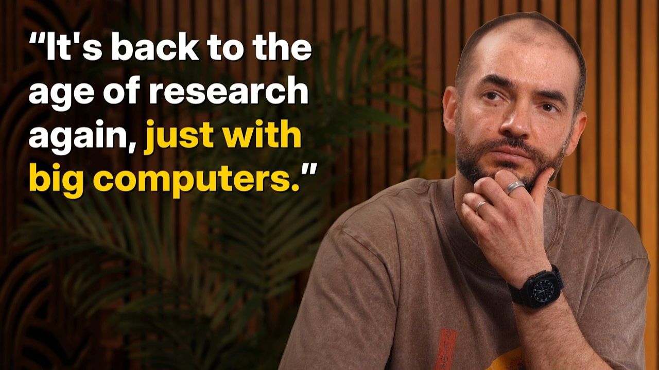 Илья Суцкевер– Мы переходим от эпохи масштабирования к эпохе исследований