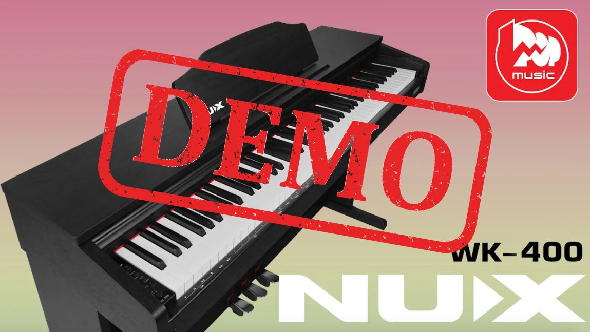 Цифровое пианино NUX WK-400 - демонстрация звучания