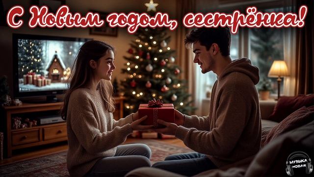 С Новым годом, сестрёнка 🎵 Песня