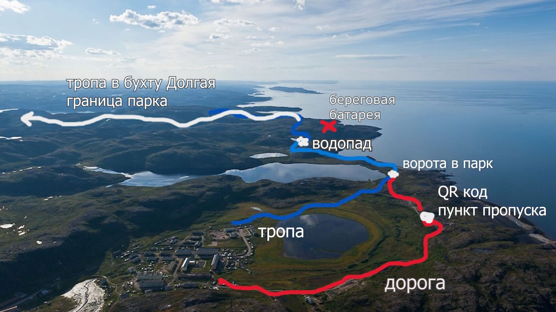 Баренцево море "Тропа связистов" / Заметки по маршруту.