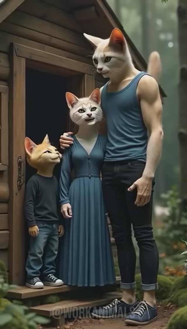 Кот на рыбалке.