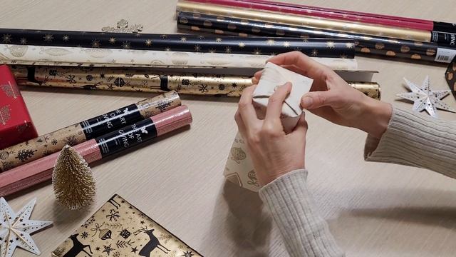 Подарочная бумага Stewo для новогодних подарков