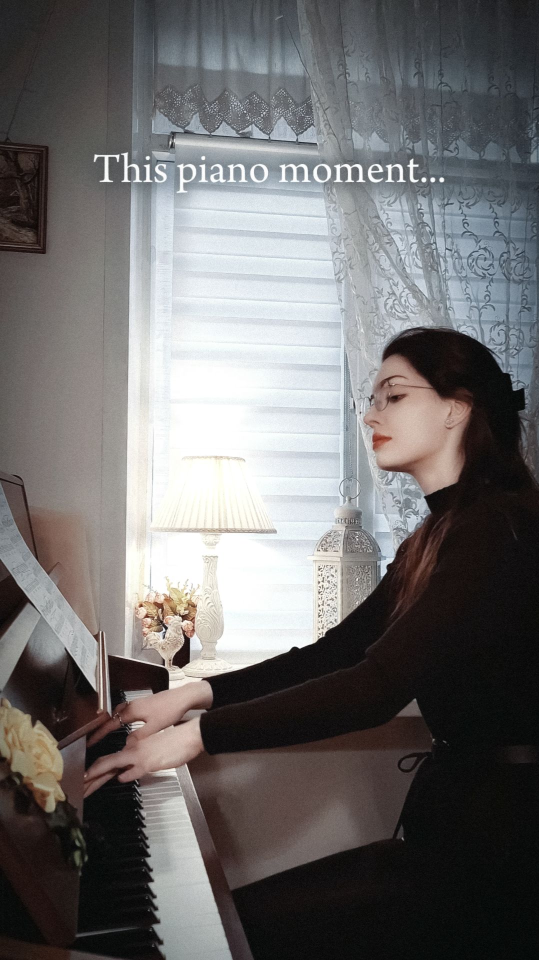 любимый музыкальный фрагмент...#piano #aesthetic #darkacademia #фортепиано