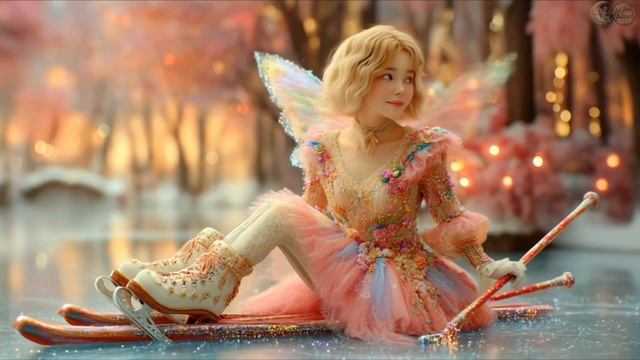 Волшебство зимнего леса: сказка о сверкающих феях и зимних чудесах ❄️🧚♀️