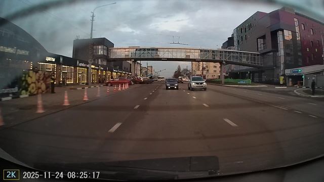 Видеорегистратор автомобильный с wi-fi RoadGo Line компактный Real 2K WDR дневная съемка