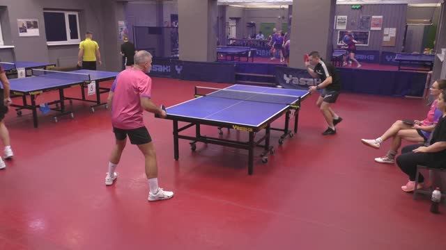 1/8 Закзун/Нельсон (1339) - Крутов/Игнатьева (500) Настольный теннис МИКСТ 31 очко 16.11