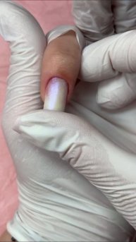 Мастер-класс верхними формами #ногти #маникюр #nail #nailsnailsnails