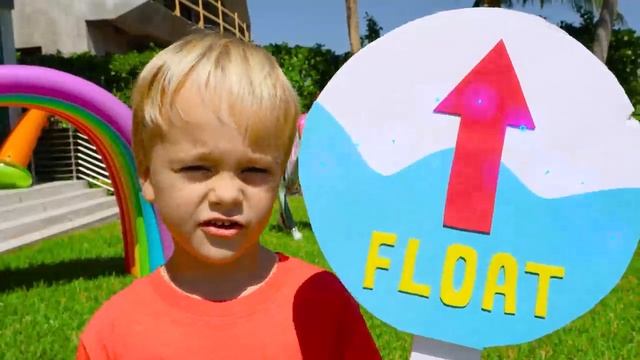 Утонет или всплывет с Владом и Ники - классный научный эксперимент для детей