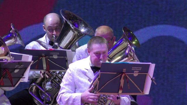 Юбилейный концерт  духового оркестра "Парк Мирабель".