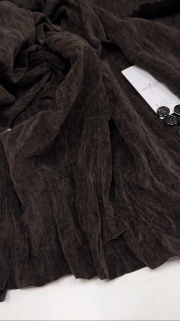 Бархат Etro с меланжевой и жатой текстурой полотна