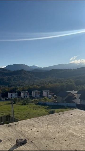 Село Красная Воля. Вид с открытой террасы.