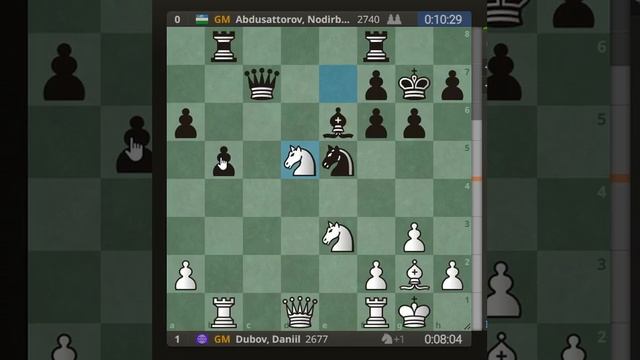 Наш Дубов гениально "разносит" Чемпиона мира по рапиду