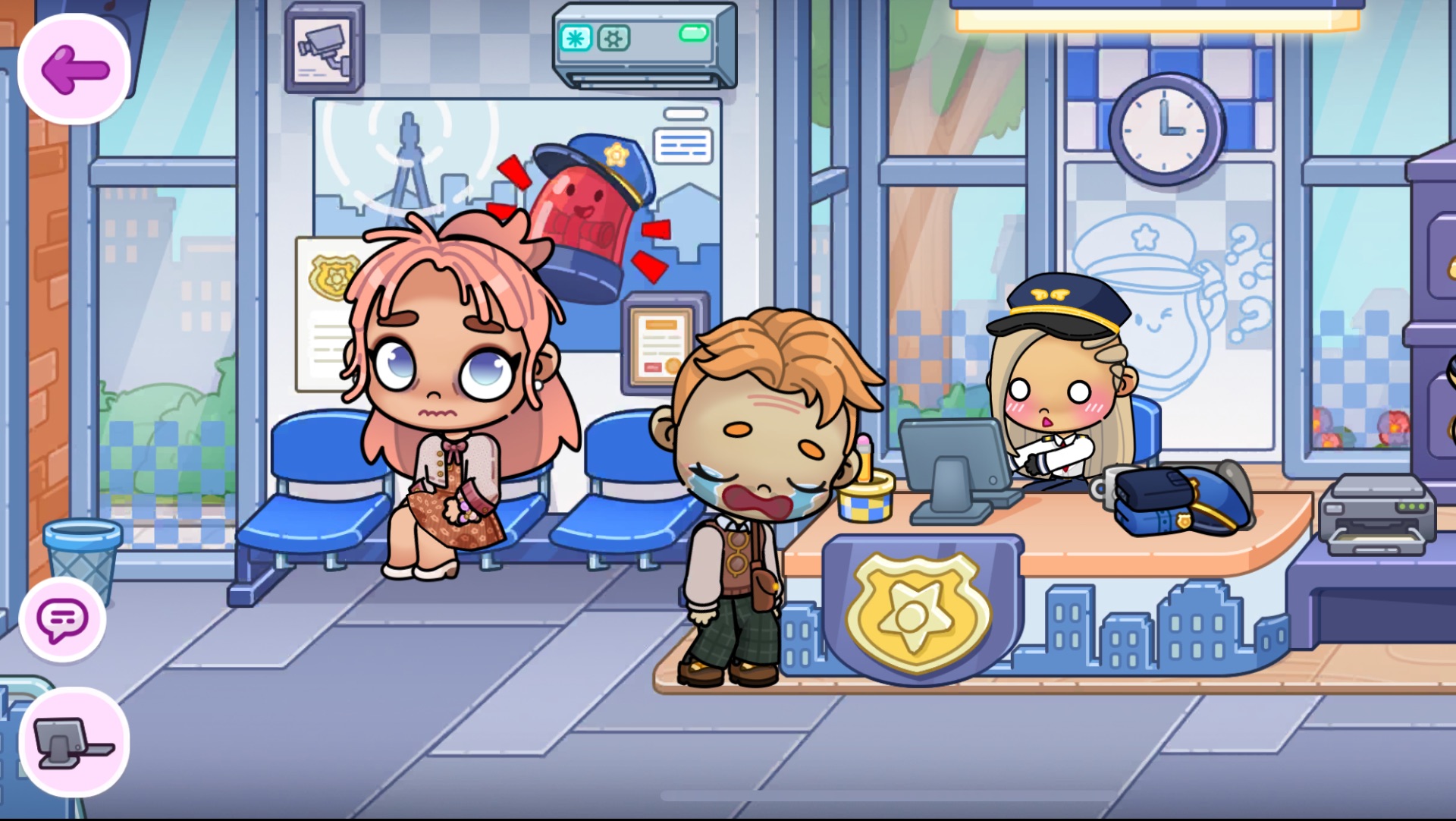 меняю стиль и сходила на иксткурсию в полицию