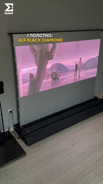 Демонстрация полотен от компании Ma&eR.