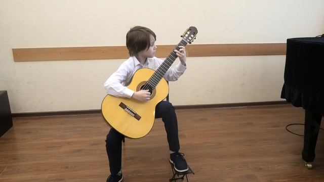 XI СПб конкурс им. Тарреги, Троицкий Роман, "Неуклюжий пеликан" М. Дороганич