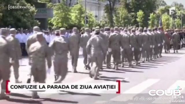 Румынский военный парад в честь Зеленского