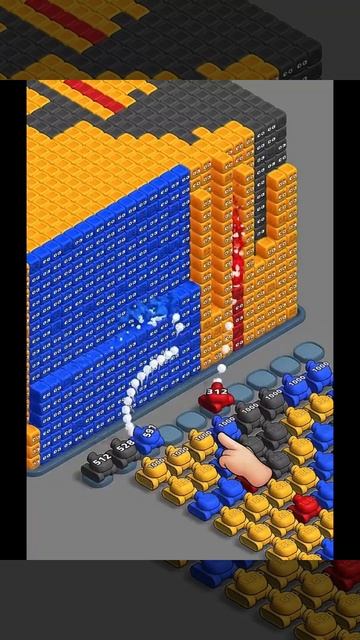 Санкт-Петербург. 26.11.2025. Развлечения. Играем в «Color block crush». Реплика 1