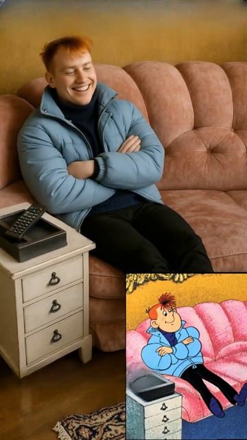 Нейросеть оживила персонажей мультфильма