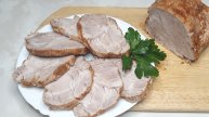 Сочная буженина из свинины вареная в кастрюле со специями, очень вкусный рецепт