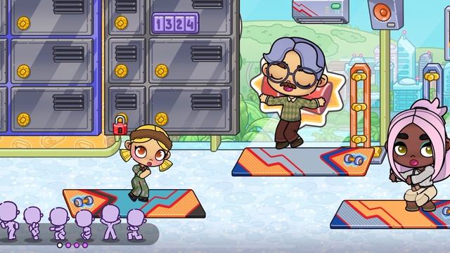 спортом заниматься пришла