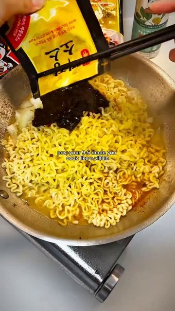The Best Ramen Combo Only Koreans Know #asmrfood #mukbang #instantnoodles