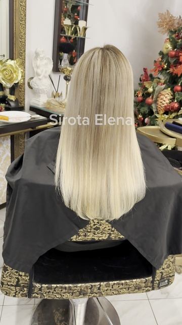 наращивание волос методом подбора прядей в моей авторской технике Light Way 60 прядей 50 см👍