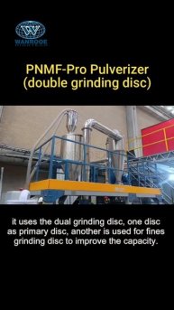 Двухдисковая мельница для измельчения пластика ПП ПЭ ЛПЭНП ПНД ПВД ПС...