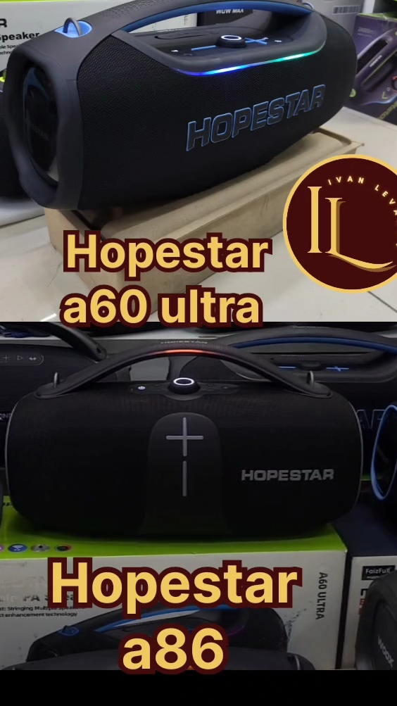 Сравнение баса колонка Hopestar a86 450 w колонка Hopestar a60 ultra 450 w тизер Смотрите полное