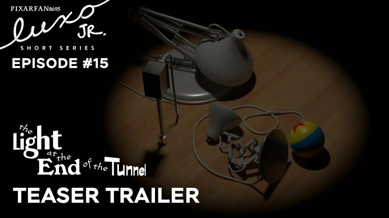 Luxo Jr Short Series The Light at the End of the Tunnel Teaser Trailer