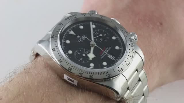 Обзор роскошных часов Tudor Heritage Black Bay Chronograph M79350-0001