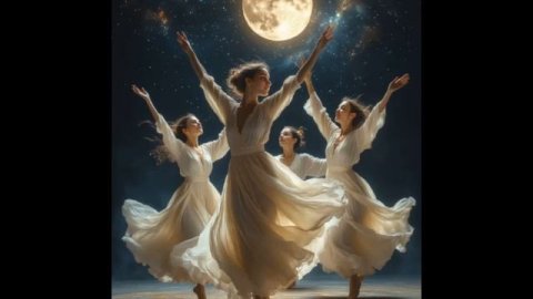 Космический танец.