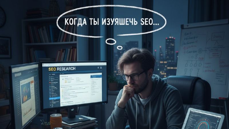 Когда ты изучаешь SEO...