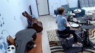 Рома Зайцев drum-cover Eyeless стрим от 10.10.2025