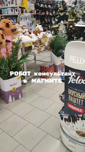 Робот консультант с чудесными глазками